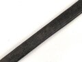 Preußen Kaiserreich, Scheide für Eigentums-Seitengewehr 1871, Naht geschlossen, Scheidenmundöffnung  für Klingenbreite 23,5 mm, Gesamtlänge ca 50 cm, Leder hart