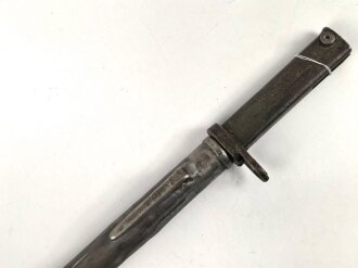 1.Weltkrieg, Aushilfsseitengewehr mit sogenannter...