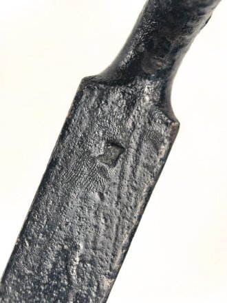 Kaiserreich, Dillenbajonett M1841 für Dreyse Zündnadelgewehr , überlackiert, Ring fest, 
