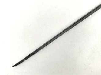 Kaiserreich, Dillenbajonett M1841 für Dreyse Zündnadelgewehr , überlackiert, Ring fest, 