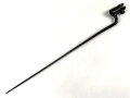 Kaiserreich, Dillenbajonett M1841 für Dreyse Zündnadelgewehr , überlackiert, Ring fest, 