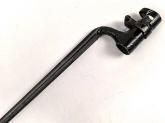 Kaiserreich, Dillenbajonett M1862  für Dreyse Zündnadelgewehr , überlackiert,  