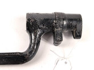 Kaiserreich, Dillenbajonett M1862  für Dreyse Zündnadelgewehr , überlackiert,  