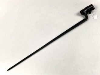 Kaiserreich, Dillenbajonett M1862  für Dreyse Zündnadelgewehr , überlackiert,  
