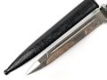 Exraseitengewehr  KS98,  Eigentumstück, Gesamtlänge 35 cm, ohne Hersteller, roter Filz in Führungsschiene,