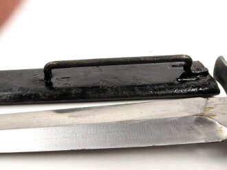 Frankreich 2.Weltkrieg, Kampfmesser " 41 GONON" Unter deutscher Besatzung Hergestellt und so an Deutsche Soldaten in Norwegen ausgegeben. Guter Gesamtzustand