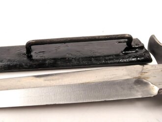 Frankreich 2.Weltkrieg, Kampfmesser " 41 GONON" Unter deutscher Besatzung Hergestellt und so an Deutsche Soldaten in Norwegen ausgegeben. Guter Gesamtzustand
