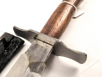 Frankreich 2.Weltkrieg, Kampfmesser " 41 GONON" Unter deutscher Besatzung Hergestellt und so an Deutsche Soldaten in Norwegen ausgegeben. Guter Gesamtzustand