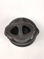 Mundstück für Gasmaskenfilter Wehrmacht, spätes Stück, wird direkt auf den Gasmaskenfilter aufgeschraubt. Selten, Gummi angetrocknet