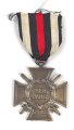 Ehrenkreuz für Frontkämpfer am Band mit Hersteller W mit Klebereste
