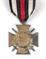 Ehrenkreuz für Frontkämpfer am Band mit Hersteller Ad. B. L., angelaufen