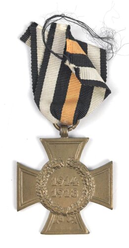 Ehrenkreuz für Frontkämpfer am Band mit Hersteller W.R.