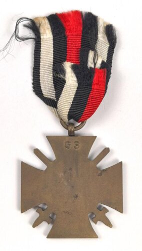 Ehrenkreuz für Frontkämpfer am Band mit...