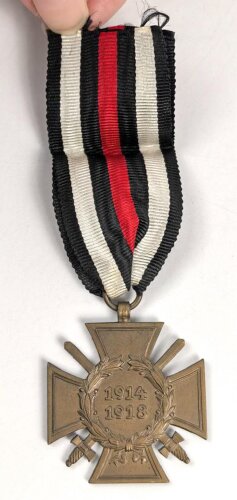 Ehrenkreuz für Frontkämpfer am Band mit...