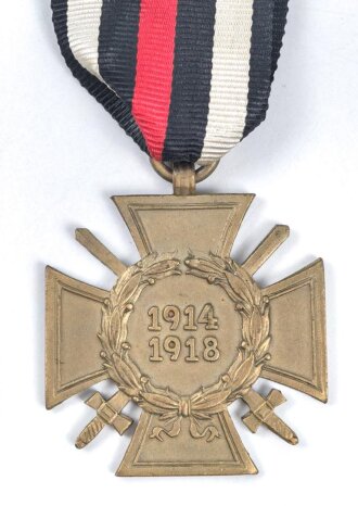 Ehrenkreuz für Frontkämpfer am Band mit Hersteller GBR. D. L.