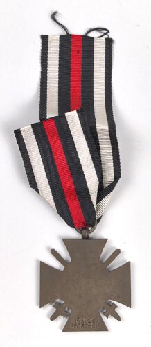Ehrenkreuz für Frontkämpfer am Band mit Hersteller R.V. 25 Pforzheim