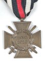 Ehrenkreuz für Frontkämpfer am Band mit Hersteller R.V. 25 Pforzheim