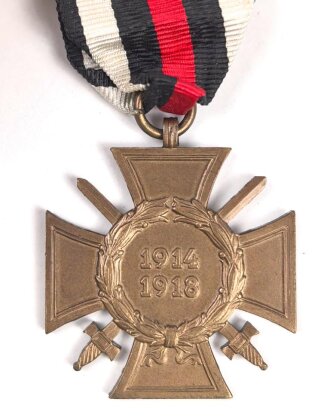 Ehrenkreuz für Frontkämpfer am Band mit Hersteller L. NBG.