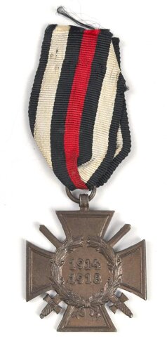 Ehrenkreuz für Frontkämpfer am Band mit...