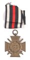 Ehrenkreuz für Frontkämpfer mit Hersteller HKM, Band beiliegend