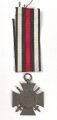 Ehrenkreuz für Frontkämpfer mit Hersteller G 5, Band beiliegend, korrodiert