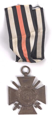 Ehrenkreuz für Frontkämpfer mit Hersteller R.V....