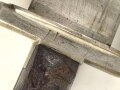 Österreich, Pionierfaschinenmesser Modell 1853/89, Lederverstärkungen an Mund und Ortblech,