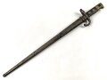 Frankreich, Seitengewehr Gras für Kadetten, sogenanntes  "Scolair-Modell", Klingenspitze vorschriftsmässig abgerundet, Holzgriffschalen, Nummer auf Parierstange, seltenes Stück