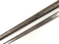 Frankreich, Seitengewehr Gras für Kadetten, sogenanntes  "Scolair-Modell", Klingenspitze vorschriftsmässig abgerundet, Holzgriffschalen, Nummer auf Parierstange, seltenes Stück