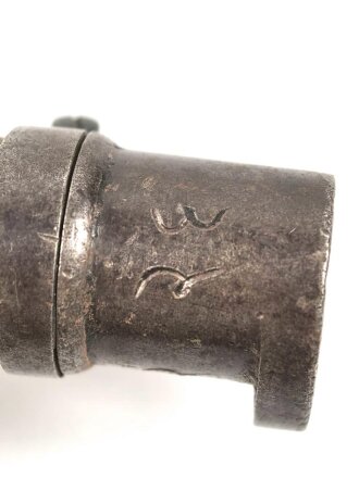 Großbritannien, Tüllenbajonett Modell 1853 Gesamtlänge 53 cm, 3-Kantklinge, Tüllendurchmesser 20,5 mm
