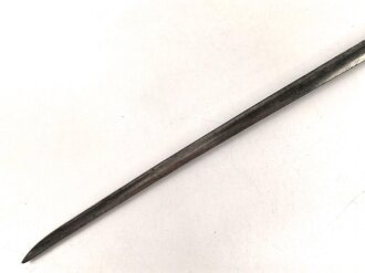 Großbritannien, Tüllenbajonett Modell 1853 Gesamtlänge 53 cm, 3-Kantklinge, Tüllendurchmesser 20,5 mm
