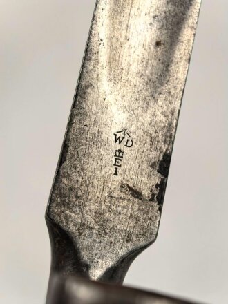 Großbritannien, Tüllenbajonett Modell 1853 Gesamtlänge 53 cm, 3-Kantklinge, Tüllendurchmesser 20,5 mm