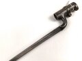 Großbritannien, Tüllenbajonett Modell 1853 Gesamtlänge 53 cm, 3-Kantklinge, Tüllendurchmesser 20,5 mm