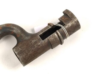 Großbritannien, Tüllenbajonett Modell 1876 vermutlich für Martini Henry  Gesamtlänge 62,5 cm, 3-Kantklinge, Tüllendurchmesser 16mm, Sperring fehlt