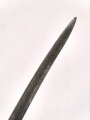 Großbritannien, Tüllenbajonett Modell 1876 vermutlich für Martini Henry  Gesamtlänge 62,5 cm, 3-Kantklinge, Tüllendurchmesser 16mm, Sperring fehlt
