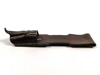 Koppelschuh unbekannt, sicherlich neuzeitliche Anfertigung, passt ggf für französische oder bayrische Blankwaffen