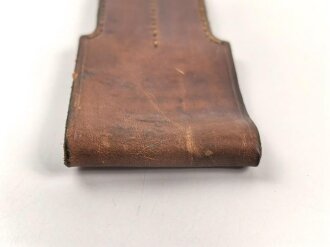 Koppelschuh unbekannt, sicherlich neuzeitliche Anfertigung, passt ggf für französische oder bayrische Blankwaffen