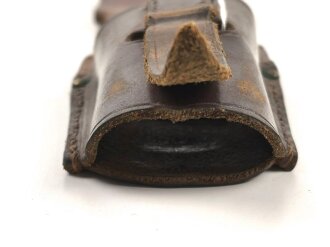 Koppelschuh unbekannt, sicherlich neuzeitliche Anfertigung, passt ggf für französische oder bayrische Blankwaffen