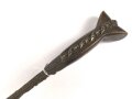 Osmanisches Reich, Yatagan,Türkei/Balkan 19.Jahrhundert, Holzgriffschalen  mit plastischen Messingbeschlägen, verzierte Klingentülle ebenfalls aus Messing, Klinge scharf mit oberflächlichem Rost, Gesamtlänge 76 cm