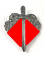 Winterhilfswerk Reichsstrassensammlung, Tag der Wehrmacht, Schwert vor Hakenkreuz mit halbem Eichenlaubkranz