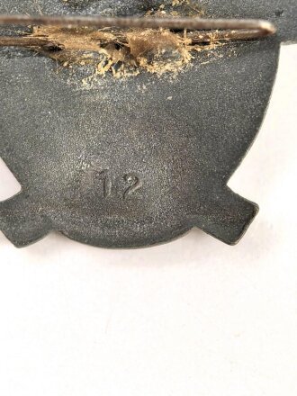 Winterhilfswerk Reichsstrassensammlung, Tag der Wehrmacht, Adler vor Eichenlaubkranz "1942"