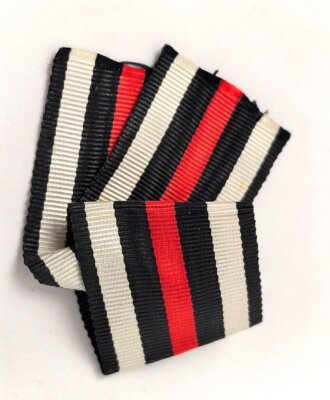 Band zum Ehrenkreuz für Frontkämpfer / Kriegsteilnehmer. Breite 30mm, Gesamtlänge 14cm