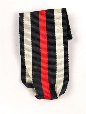 Band zum Ehrenkreuz für Frontkämpfer / Kriegsteilnehmer. Breite 30mm, Gesamtlänge 14cm