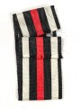 Band zum Ehrenkreuz für Frontkämpfer / Kriegsteilnehmer. Breite 30mm, Gesamtlänge 14cm
