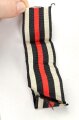 Band zum Ehrenkreuz für Frontkämpfer / Kriegsteilnehmer. Breite 30mm, Gesamtlänge 14cm