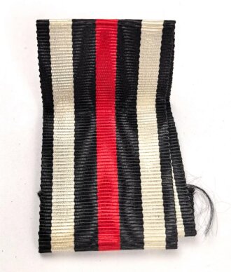 Band zum Ehrenkreuz für Frontkämpfer / Kriegsteilnehmer. Breite 30mm, Gesamtlänge 14cm