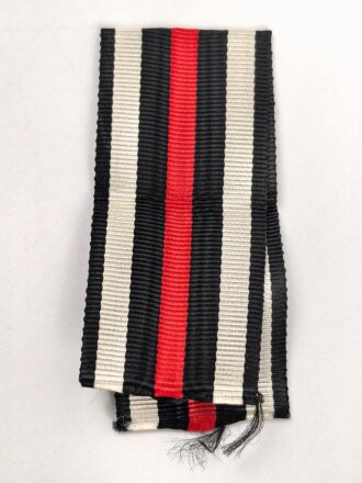 Band zum Ehrenkreuz für Frontkämpfer / Kriegsteilnehmer. Breite 30mm, Gesamtlänge 13cm