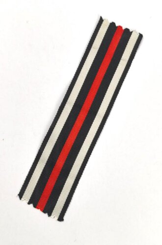 Band zum Ehrenkreuz für Frontkämpfer / Kriegsteilnehmer. Breite 30mm, Gesamtlänge 12cm