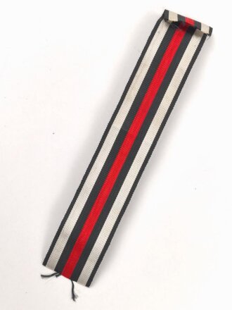 Band zum Ehrenkreuz für Frontkämpfer / Kriegsteilnehmer. Breite 30mm, Gesamtlänge 19cm