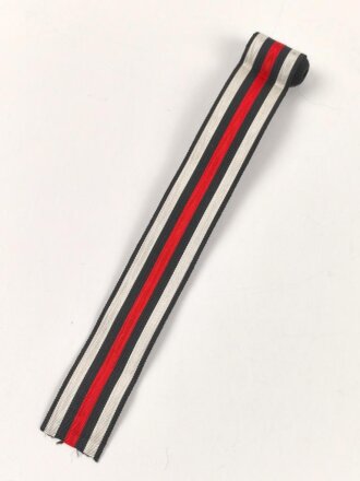 Band zum Ehrenkreuz für Frontkämpfer / Kriegsteilnehmer. Breite 30mm, Gesamtlänge 56cm